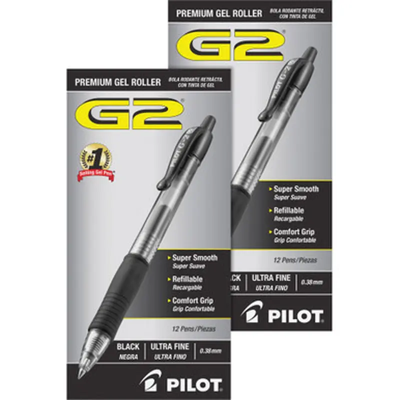 G2 31277BD Ultra Fine Retractable Pens