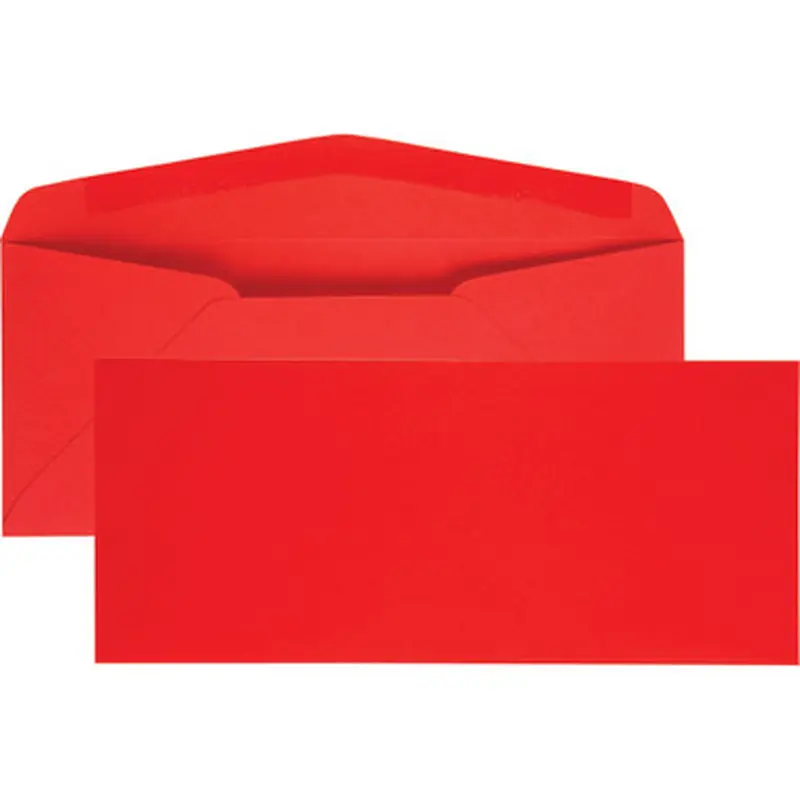 Quality Park 11134 No. 10 Red Business Envelopes