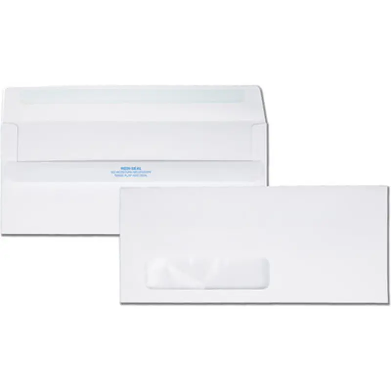 Quality Park 21318 Redi-Seal No. 10 Window Envelopes