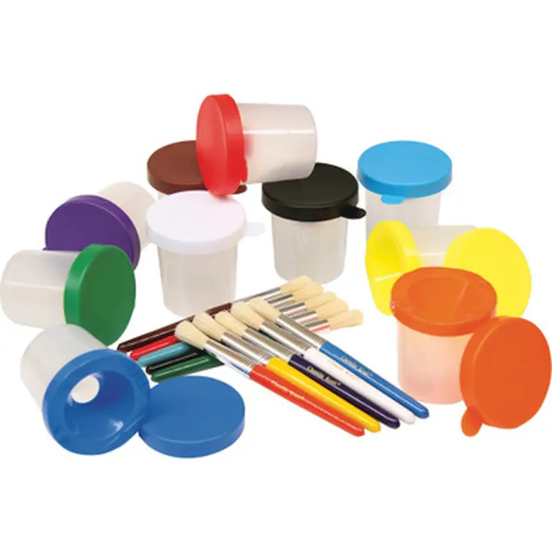 Creativity Street 5104 Color-coordinated Painting Set
