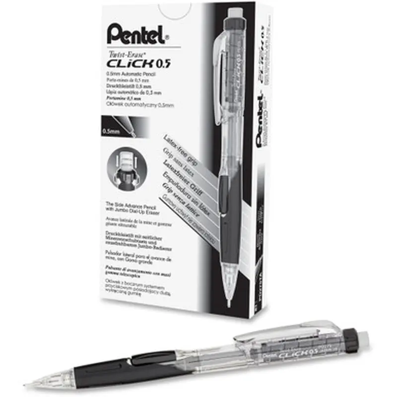 Pentel PD275TA .5mm Twist Erase Click Mechanical Pencil