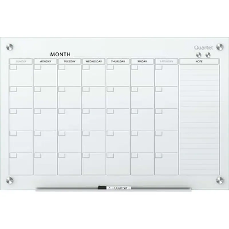 Quartet GC4836F Infinity Magnetic Dry-Erase Calendar Board
