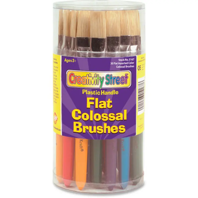 Creativity Street 5167 Flat Colossal Brushes