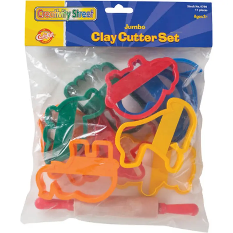 Creativity Street 9780 Clay Cutter Set