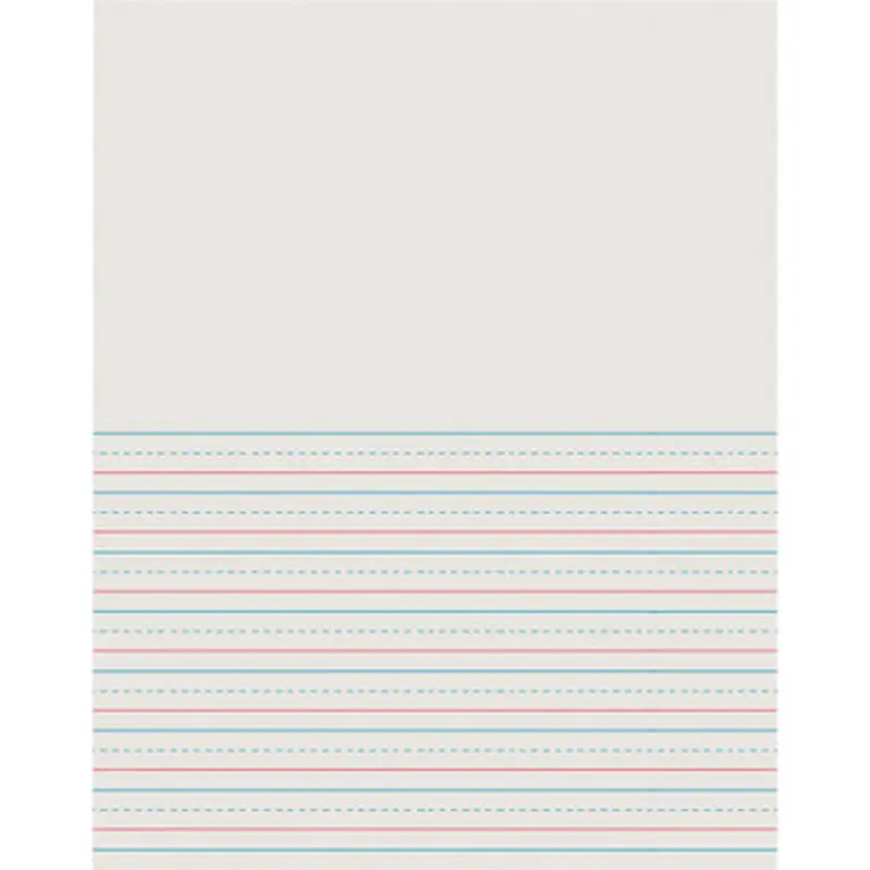 Pacon 2695 D&#039Nealian Ruled News Storybook Writing Pads - Letter
