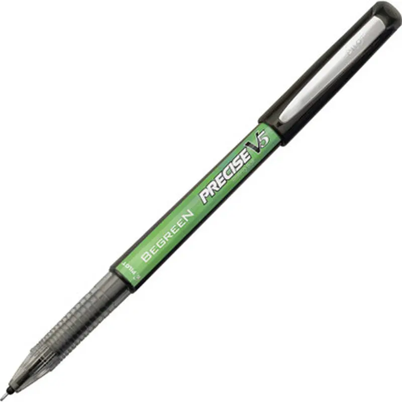 Pilot 26300 Precise BeGreen V5 Extra-Fine Rolling Ball Pens