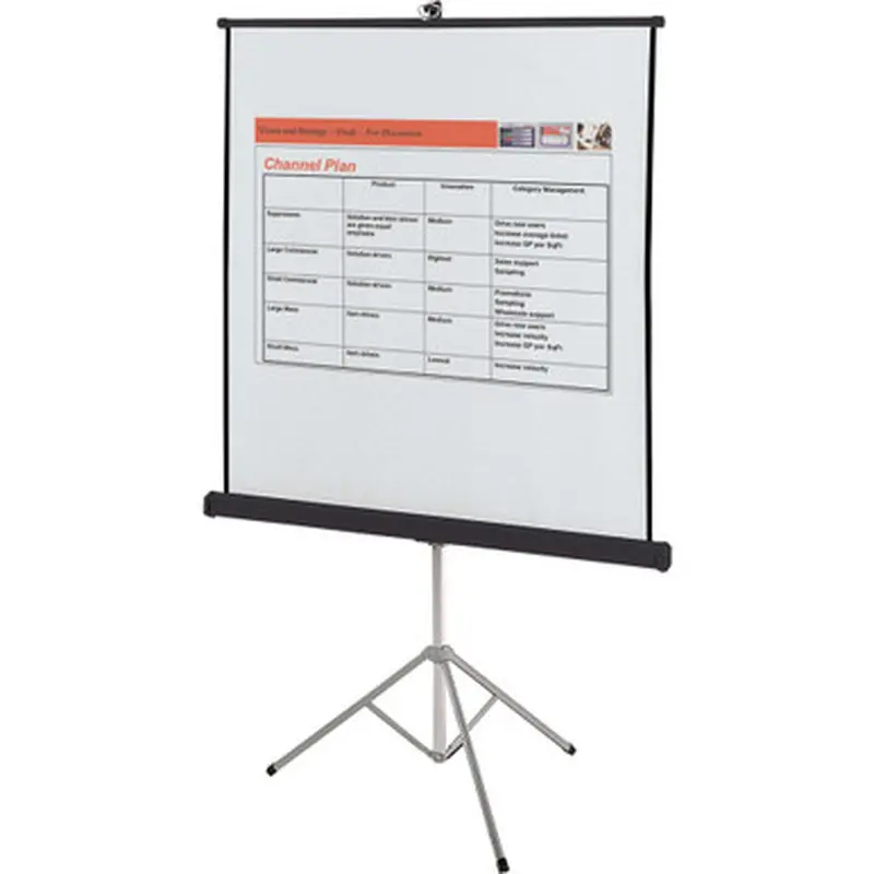 Quartet 570S Portable Tripod Projection Screen