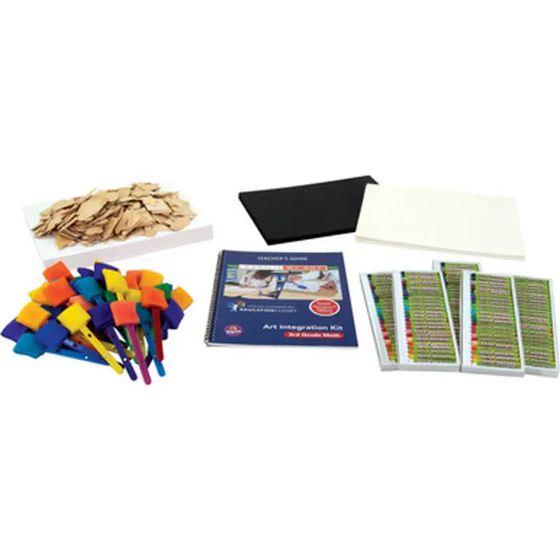 Learn It By Art 100106 3rd-Grade Math Art Integration Kit