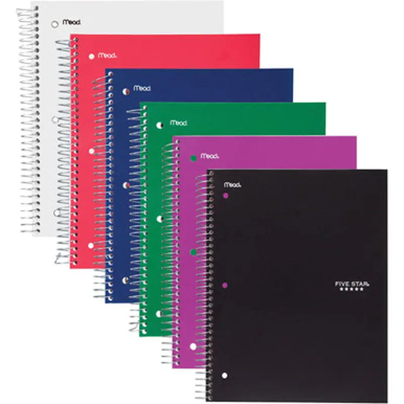 Five Star 05204 Three-subject Notebook