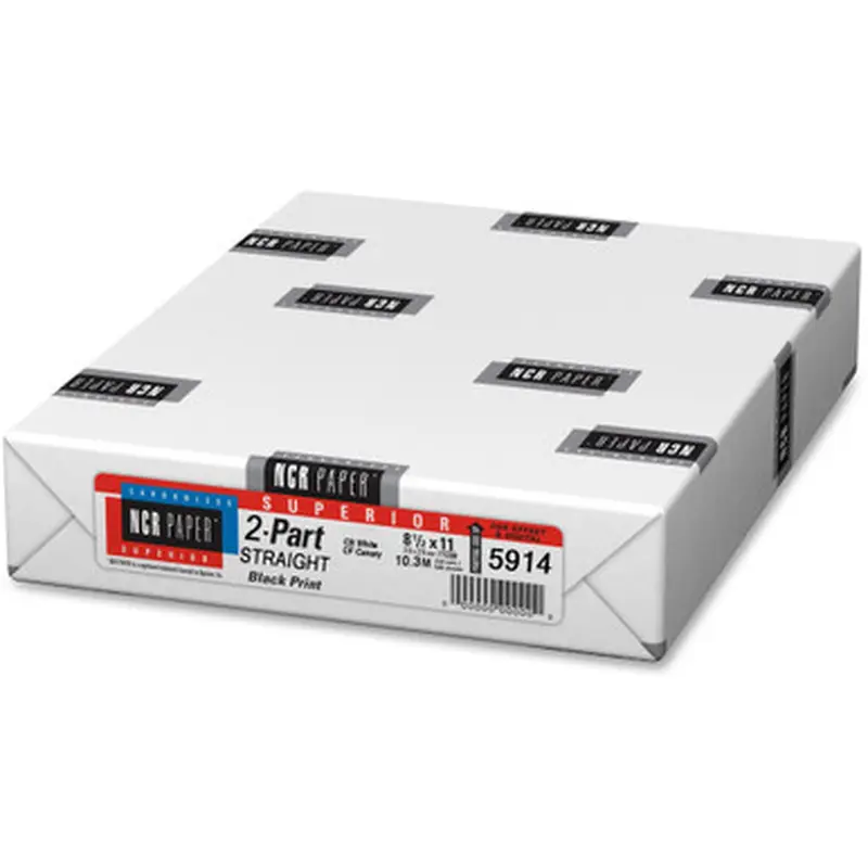 NCR Paper 5914 2-Part Superior Carbonless Sheets