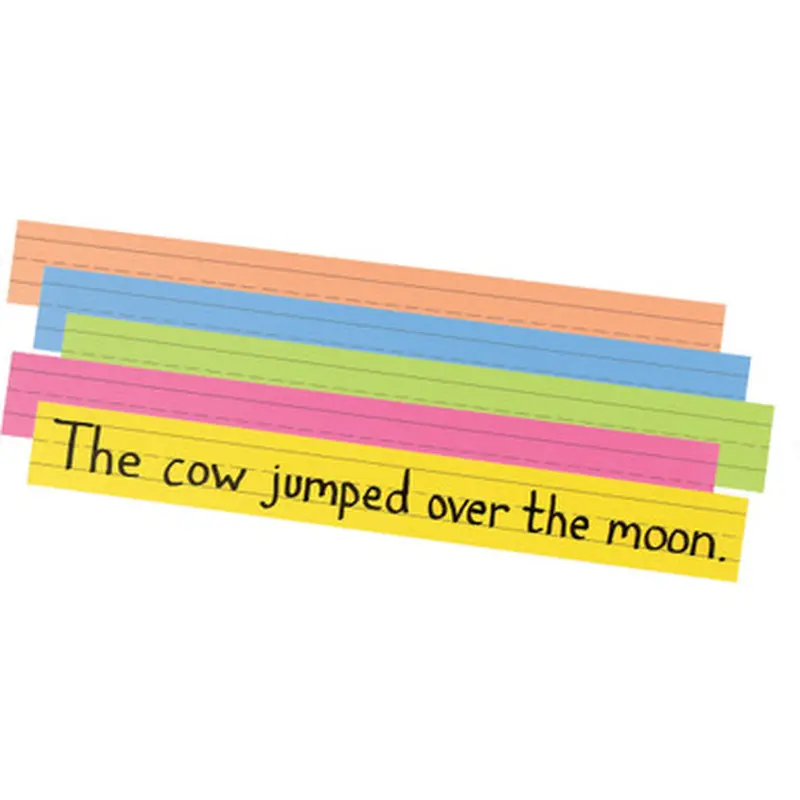 Pacon 1733 Super Bright Sentence Strips