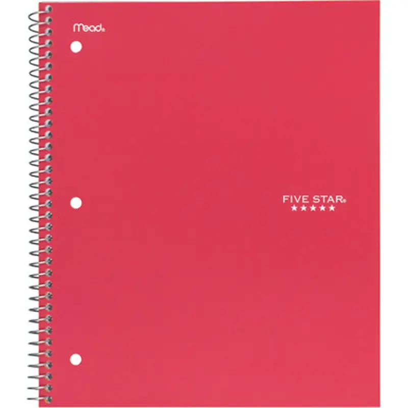 Five Star 72017 Wirebound 1-subject Notebook
