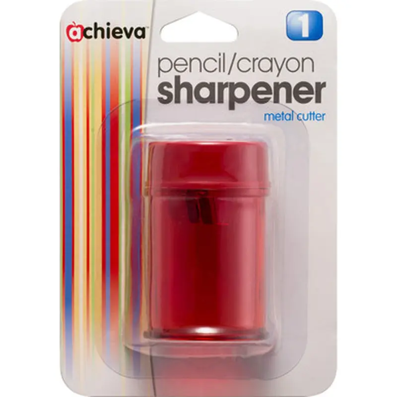 Officemate 30240 Pencil/Crayon Metal Cutter Sharpener