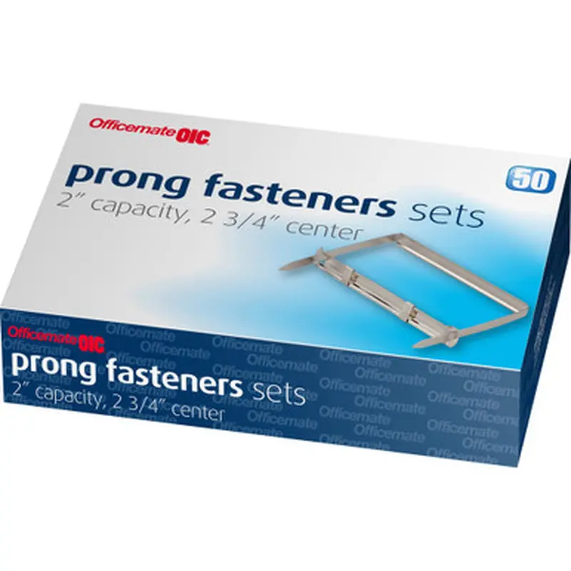 Officemate 99852 Standard Prong Fastener Set