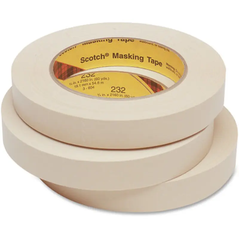 Scotch 232-1/2 High-Performance Masking Tape