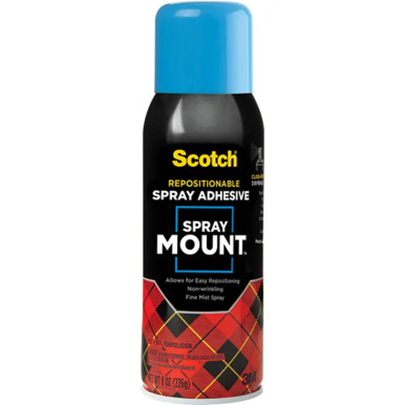 Scotch 6065 Spray Mount Clear Adhesive