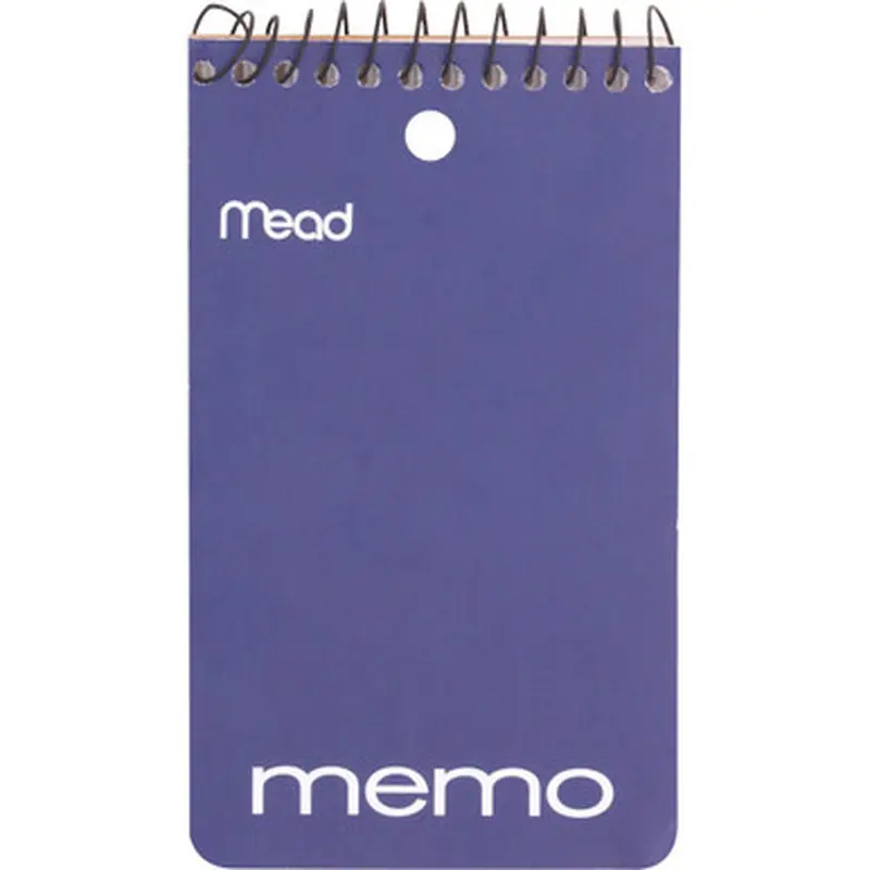 Mead 45354 Wirebound Memo Book