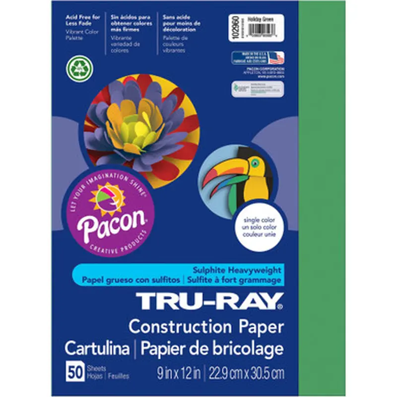 Tru-Ray 102960 Heavyweight Construction Paper