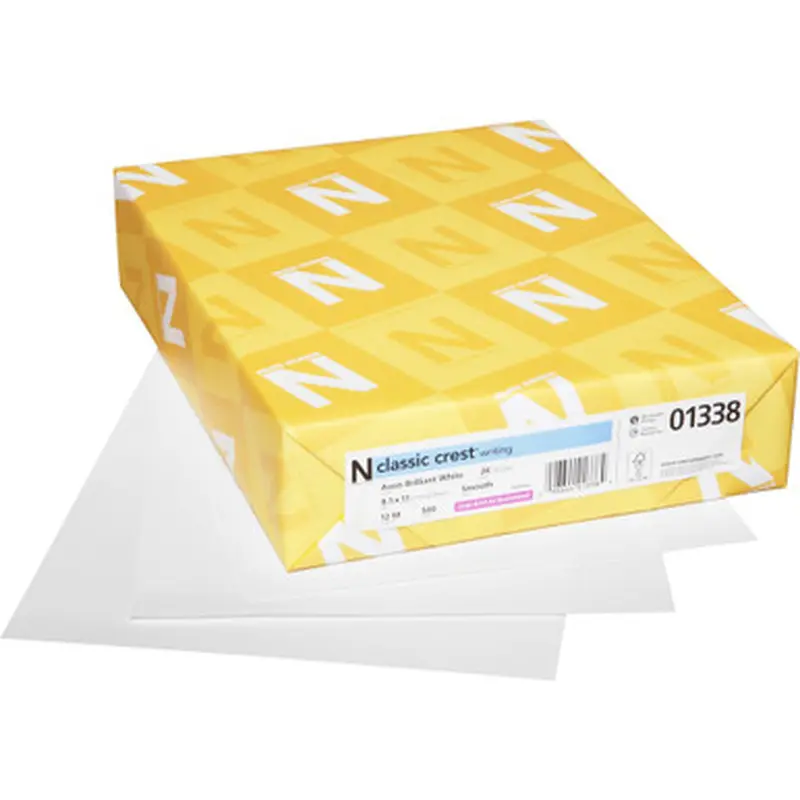 Classic Crest 01338 Premium Paper - Avon Brilliant White