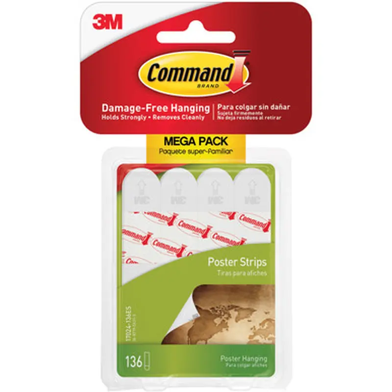 Command 17024136ES Poster Strips