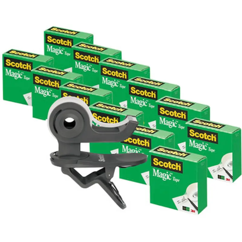 Scotch 810K12C19 Tape Clip Dispenser