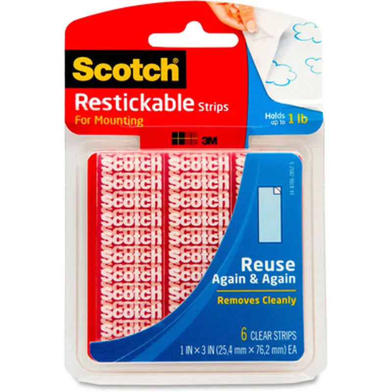 Scotch R101 Restickable Strips