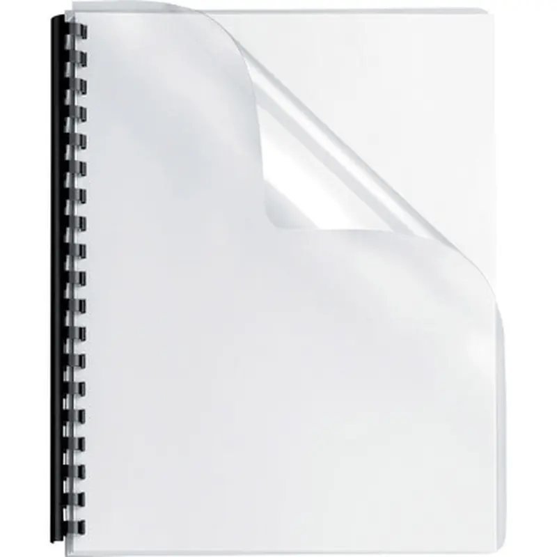 Fellowes 52309 Crystals Clear Oversize PVC Covers