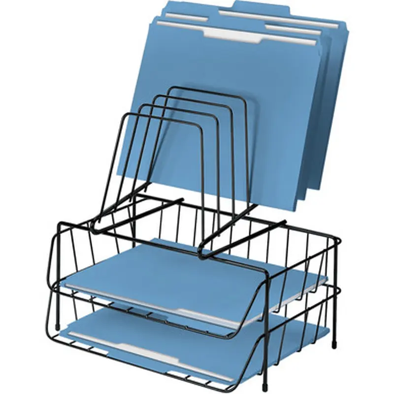 Fellowes 72391 Step File Wire Double Tray