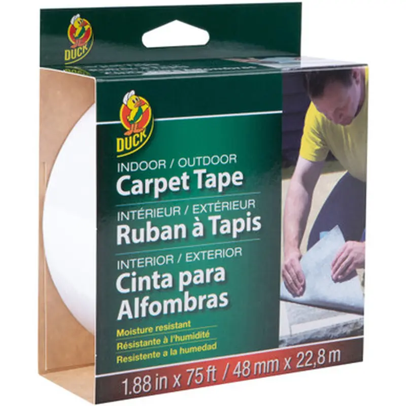 Duck Brand 286372 Indoor/Outdoor Carpet Tape