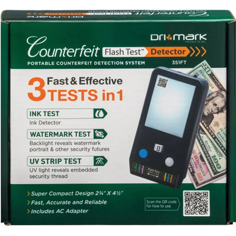 Dri Mark 351FT Flash Test Counterfeit Detector