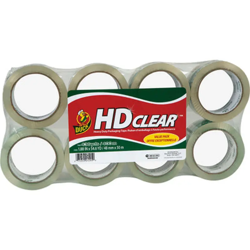Duck Brand 282195 HD Clear Packing Tape