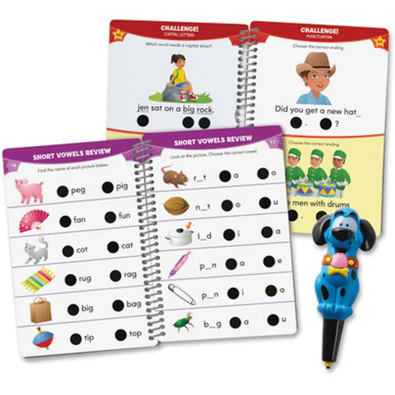 Hot Dots 2391 Kindergarten Reading Set Interactive Education Printed Book
