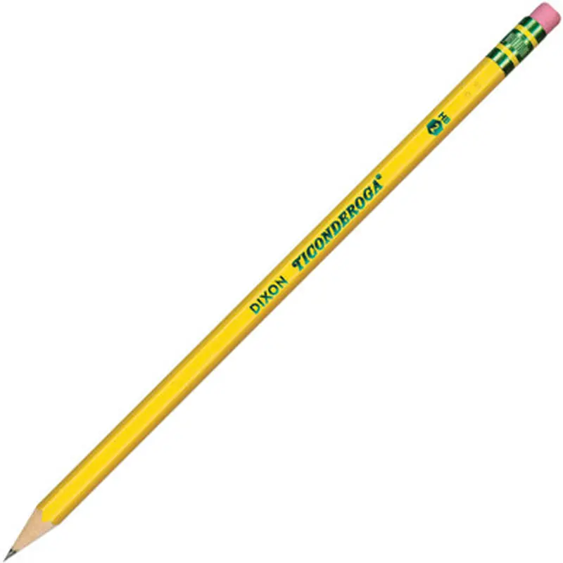 Ticonderoga 13806 Presharpened No. 2 Pencils