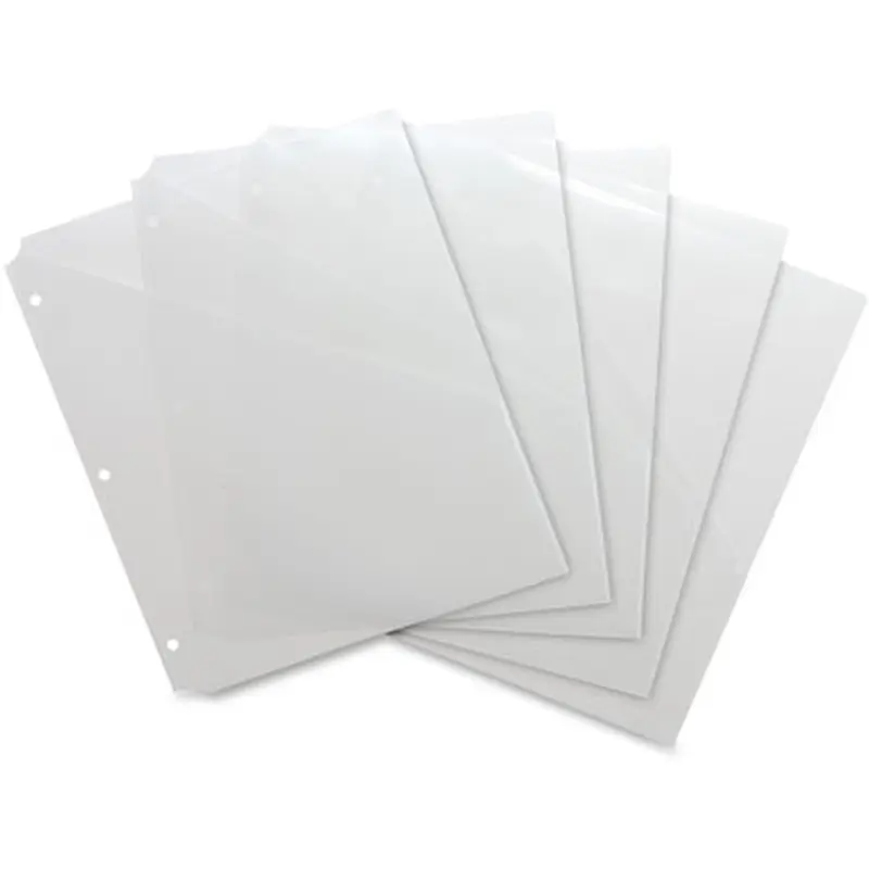Business Source 32375 Poly Binder Pockets