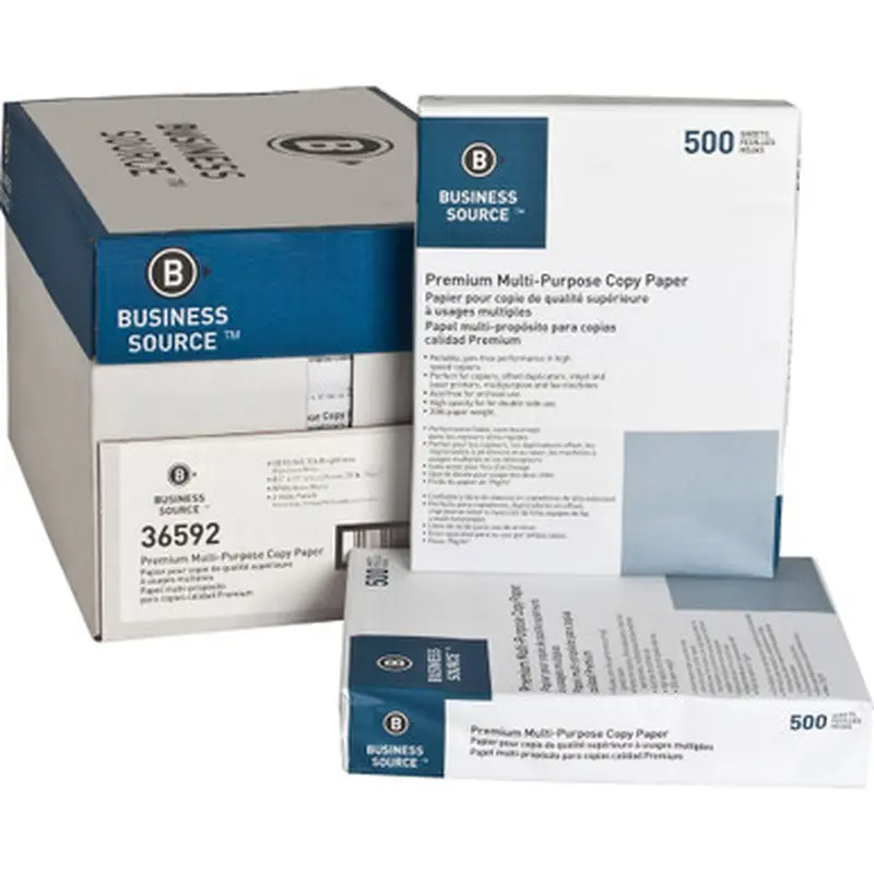 Business Source 36592 3-Hole Punched Inkjet