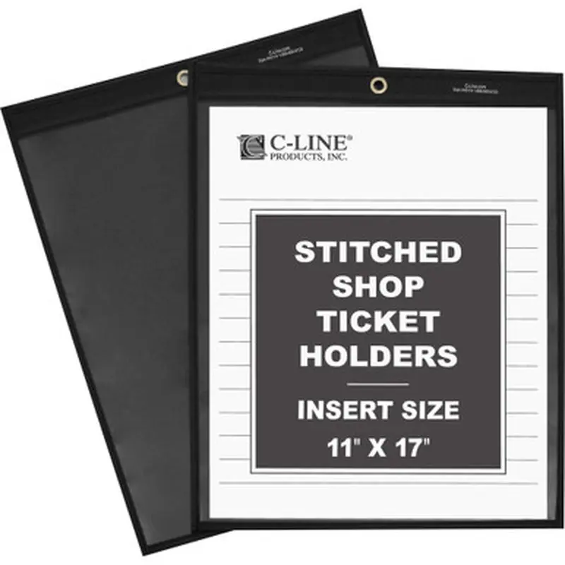 C-Line 45117 Stitched Shop Ticket Holders
