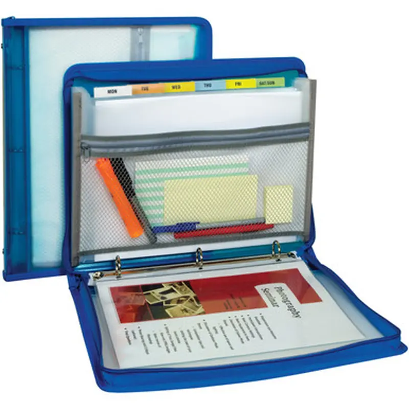 C-Line 48115 Expanding File Zippered Binder