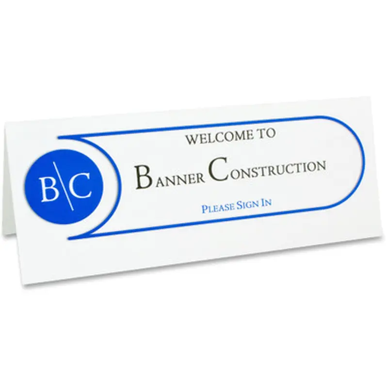 C-Line 87517 Inkjet/Laser Name Tents &amp Holders
