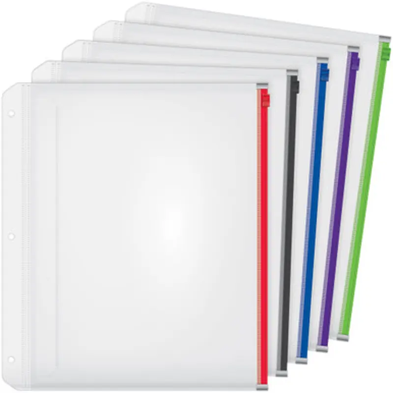 Cardinal 14650 Zipper Binder Pockets