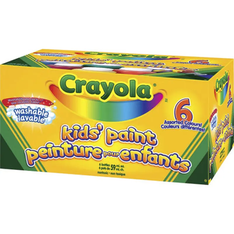 Crayola 54-1204 Crayola Washable Kids&#039 Paint Set