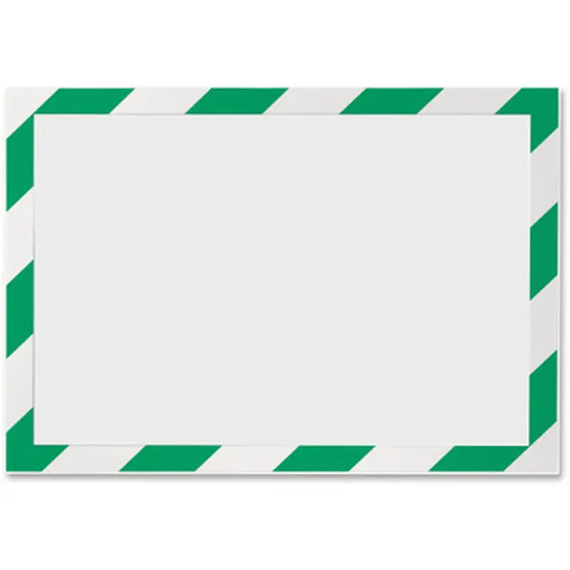 DURABLE 4770131 Twin-color Border Self-adhesive Security Frame