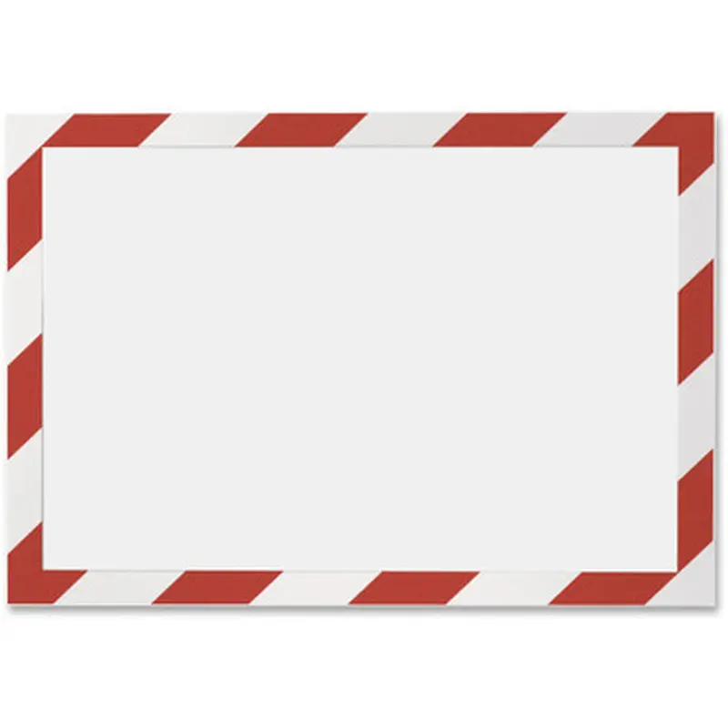 DURABLE 4770132 Twin-color Border Self-adhesive Security Frame
