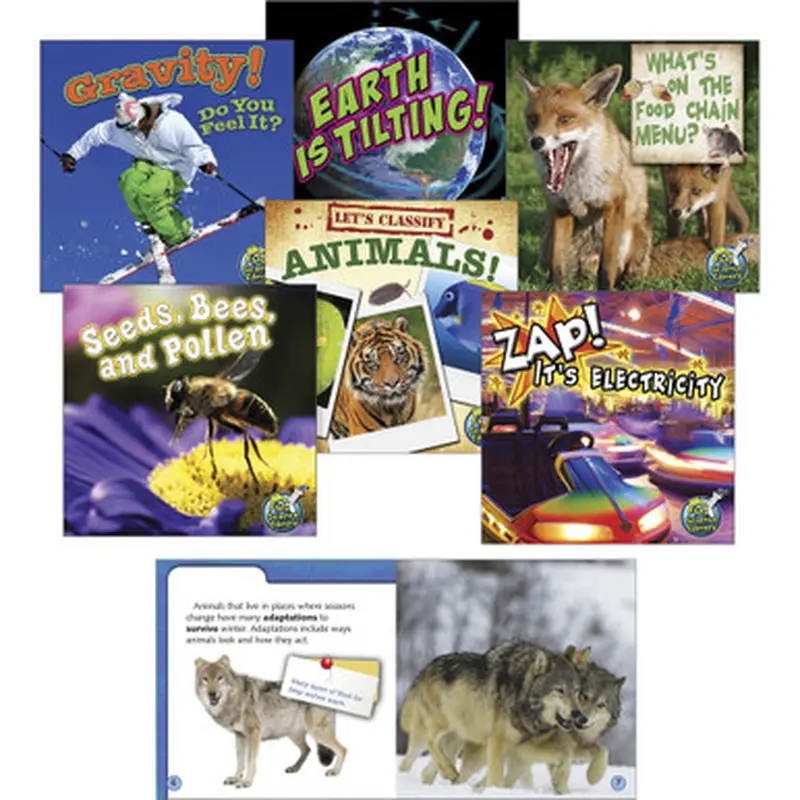 Rourke Educational 419461 Grades 2-3 Science Library Book Set