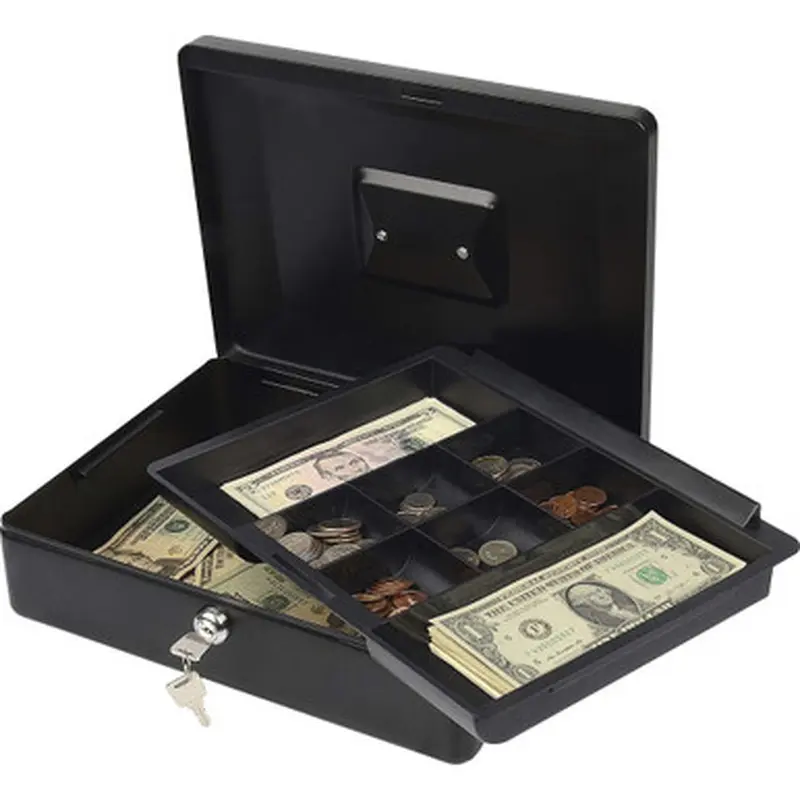 CARL 82012 Bill Tray Steel Security Cash Box