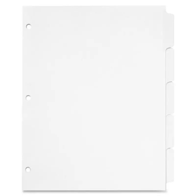 Cardinal 60506 Write &#039N Erase Mylar Tab Dividers
