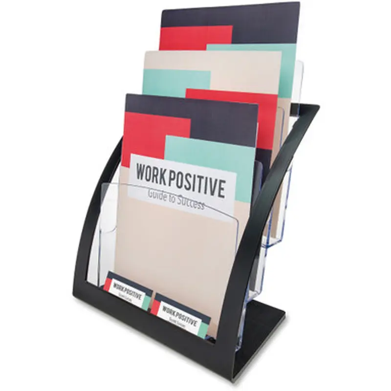 Deflecto 693704 Contemporary Literature Holder