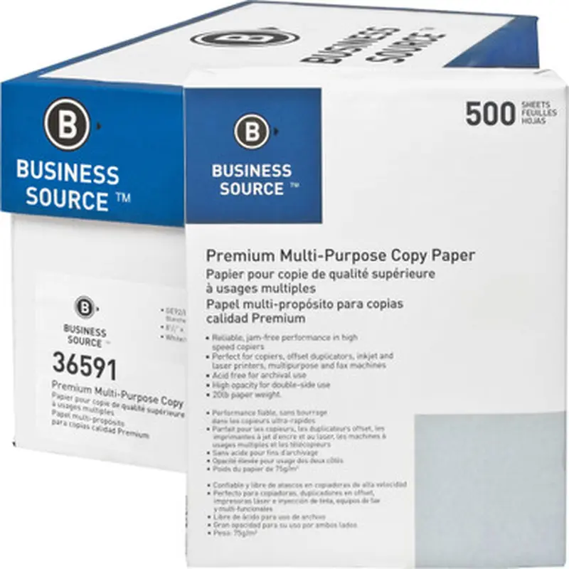 Business Source 36591 Multipurpose Copy Paper
