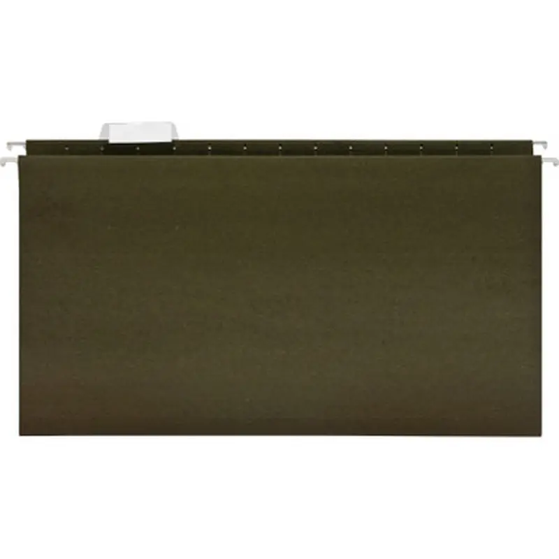 Business Source 43570 1/5-cut Legal-size Hanging File Folders