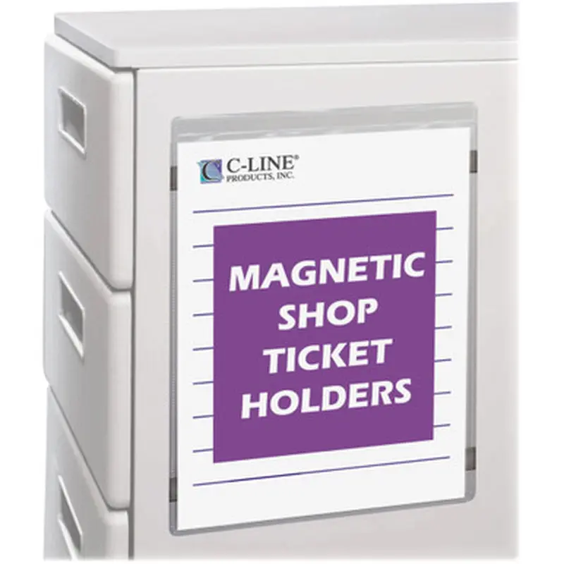 C-Line 83911 Magnetic Shop Ticket Holders