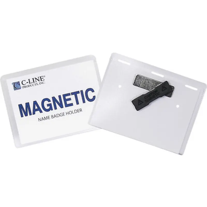 C-Line 92943 Laser/Inkjet Magnetic Name Badge Holder Kit